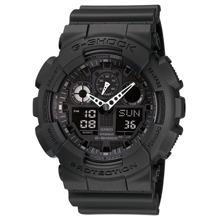 カシオ 【国内正規品】G-SHOCK（ジーショック） クオーツ　メンズタイプ GA-100-1A1JF