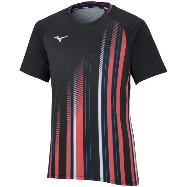 MIZUNO ミズノ ドライエアロフローゲームシャツ テニス＆ソフトテニス アパレル ユニセックス 男女兼用 62JA250009