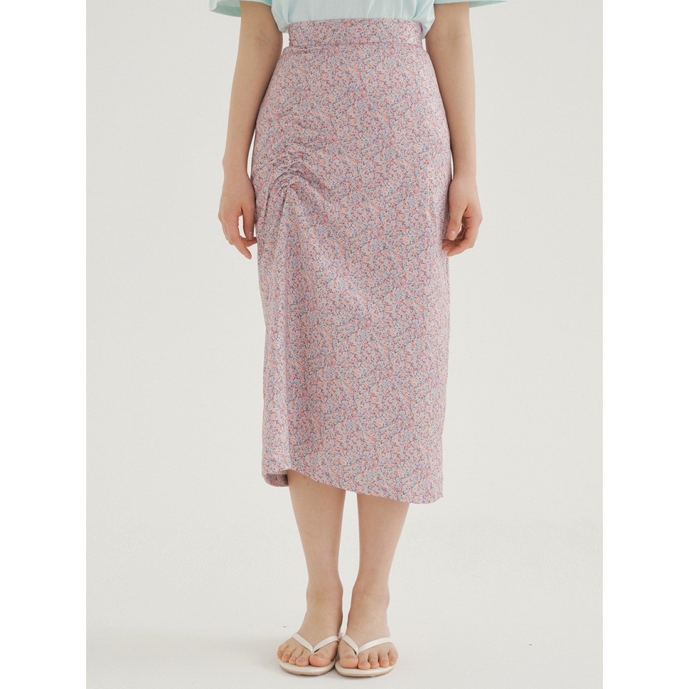 REORG RCP フラワーシャーリングスカート ミント