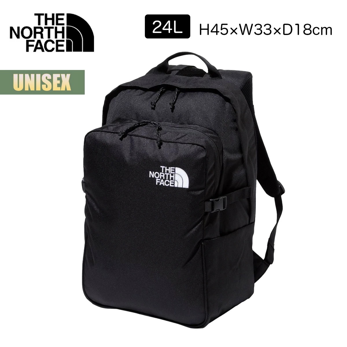 リュック バックパック ボルダーデイパック Boulder Daypack 24リットル ユニセックス カジュアル アウトドア スポーツ 通勤 通学 ポケット 収納 ブラック