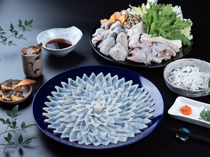 とらふぐ料理フルコース（56人前）