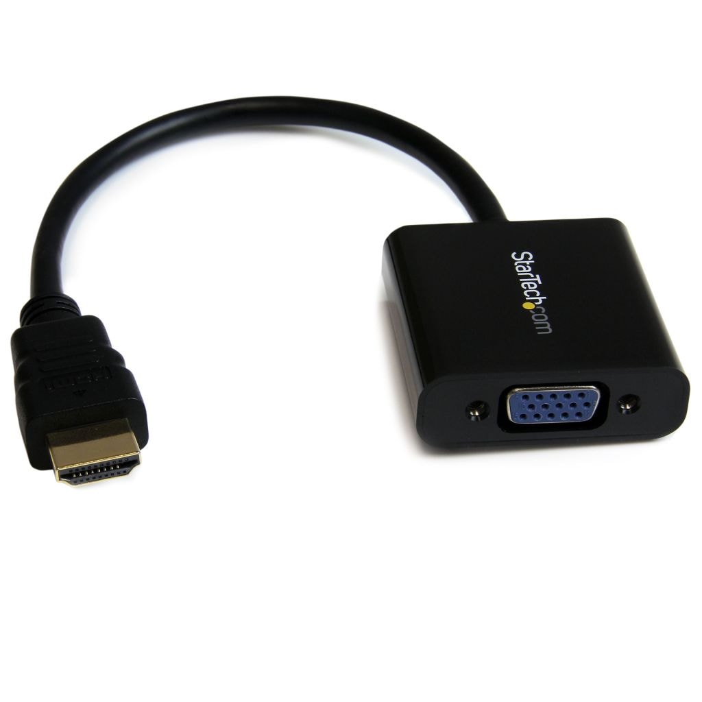 StarTech.com [HD2VGAE2] HDMI-VGA変換アダプタ/ コンバータ HDMI