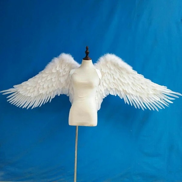天使 羽 コスプレ 道具翼 wing ウイング ホワイト 広さ200cm 天使みたい 妖精 悪魔 ファッションショー パーティーグッズ 撮影 ステージ道具 イベント 文化祭 コスチューム ハロウィン