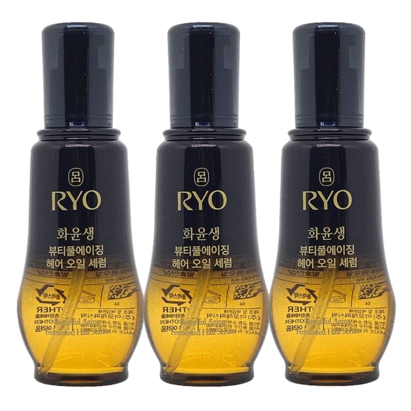 華潤生 トータル ヘアオイル セラム 100ml 3個セット 洗い流さないタイプ デイリー用 自宅用 まとめ買い