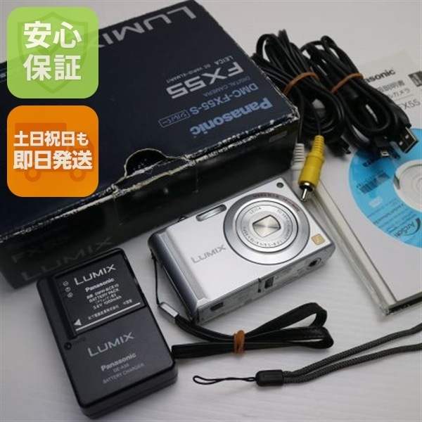 超美品 DMC-FX55 プレシャスシルバー Panasonic LUMIX デジカメ 26