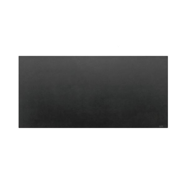 （まとめ） ミワックスザ・デスクマット 620×300mm ブラック MX-6230-BK 1枚 (×3セット)