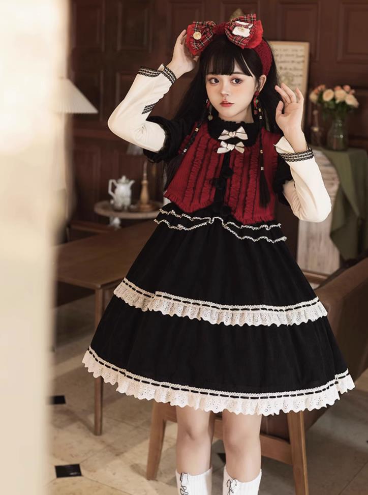 【新作登場 最安値!】101ロリータ 厚手ワンピース　 ゴスロリ コスプレ メイド服 コスチューム 文化祭 学園祭 衣装 仮装 ハロウィン おすすめ 可愛い 長袖 ドレス　日常　写真　舞台　花