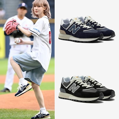 【New Balance】W Track Cropped Ringer T aespa ウィンター着用 Qoo10] new balance AESPA winter着用 U574L