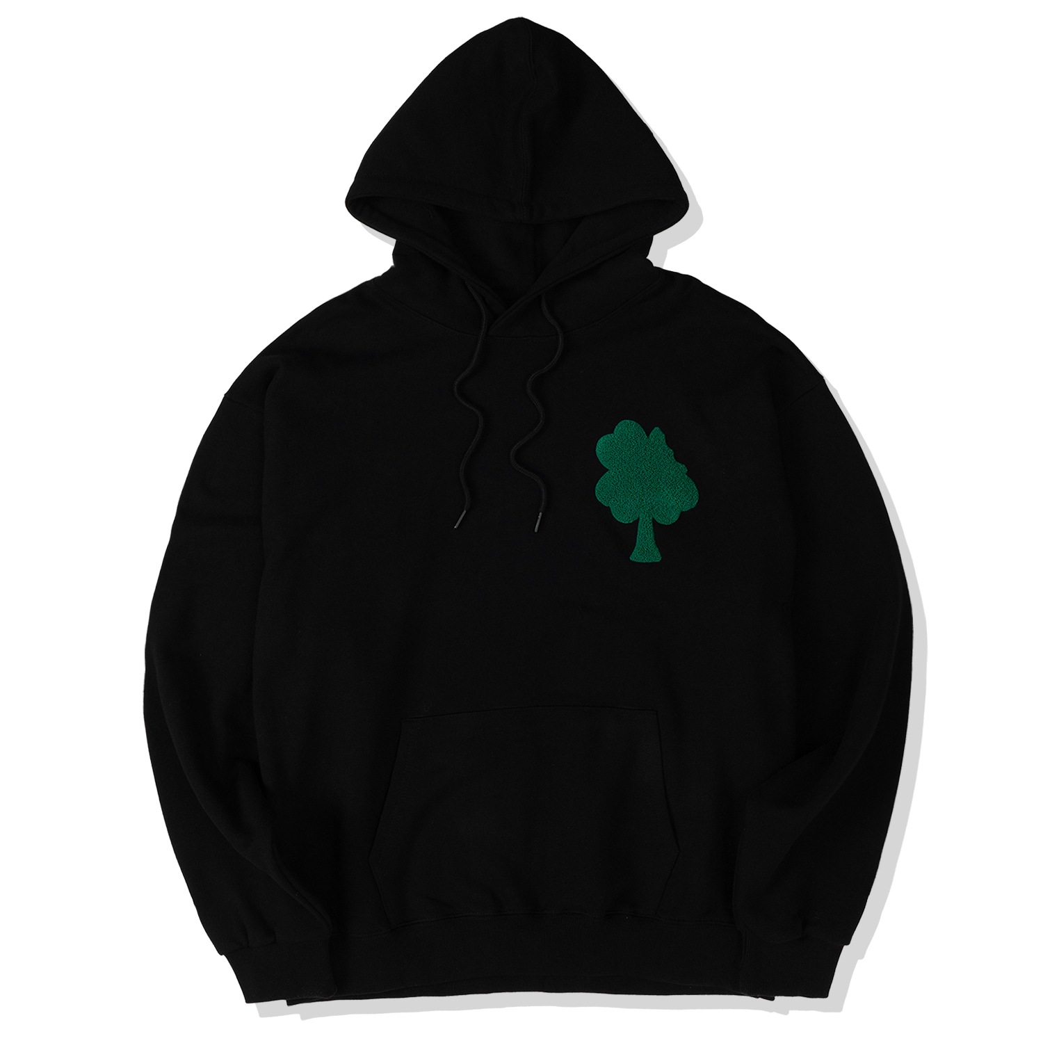 LEPRECHAUN OVER FIT HOODIE BLACK