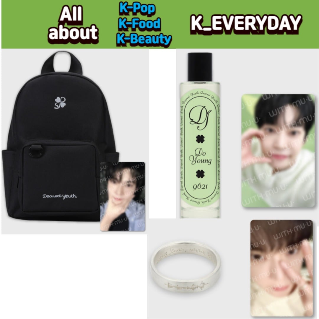 DOYOUNG - 2024 CONCERT Dearest Youth OFFICIAL MD MINI BACKPACK SET/SILVER SONIC RING/MOOD FRAGRANCE
