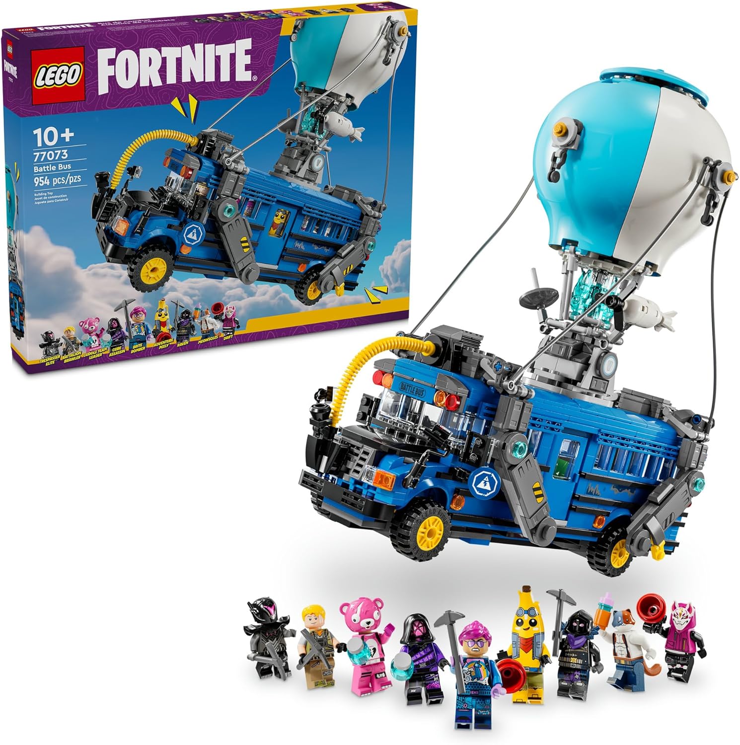 レゴ(LEGO) フォートナイト バトルバス おもちゃ 玩具 誕生日 プレゼント ブロック 男の子 女の子 子供 10歳 11歳 12歳 小学生 ゲーム 乗り物 車 ミニカー 77073