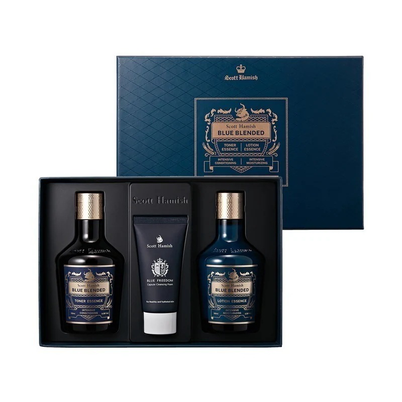 ブルーブレンド スペシャル ギフト 2点セット メンズ 化粧水 スキンケア セット ギフト 韓国 保湿 鎮静 オールインワン