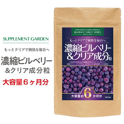 Qoo10] SUPPLEMENT GARDEN 濃い ビルベリー ルテイン サプリ サプ