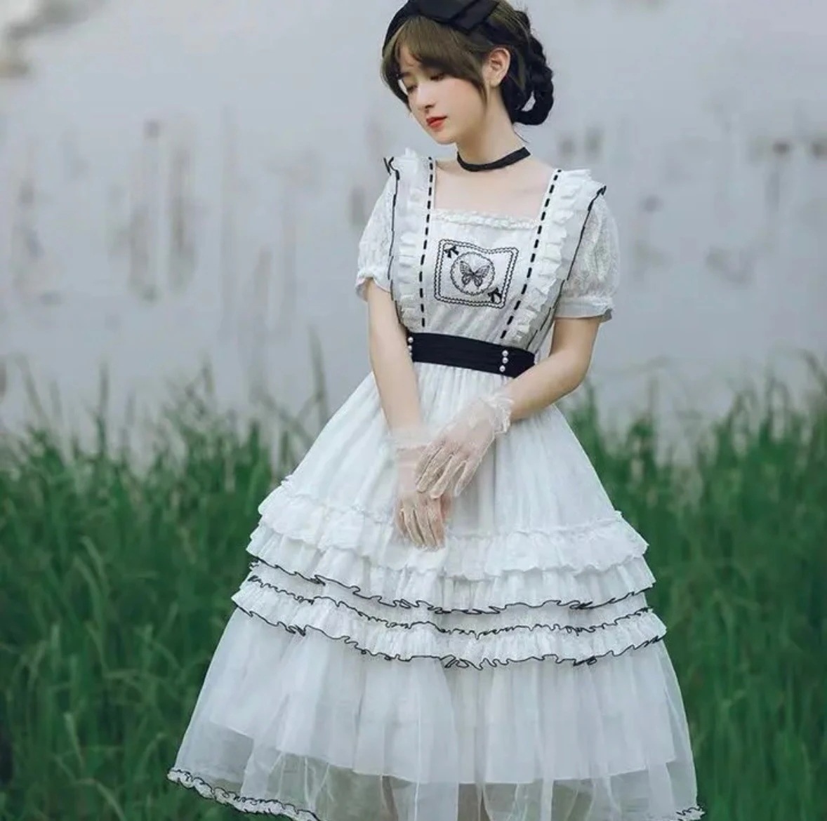 リータワンピース可愛い 二次元かわいい新作公主 かわいい ロリ学園祭 A74