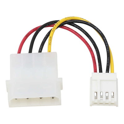 他サイト： アイネックス　電源変換ケーブル 6.5cm　WA076Cの商品画像