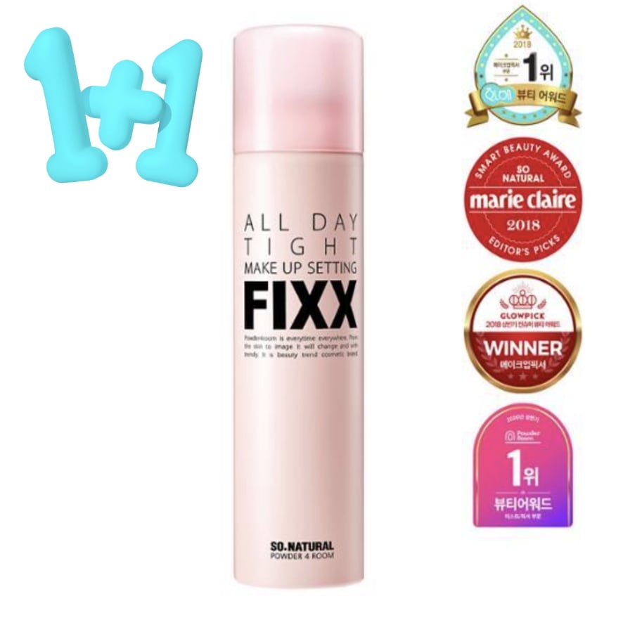 [ 1+1 BEST] 11冠王 オールデー 大容量 メイクアップ フィクサー 120ml + 120ml