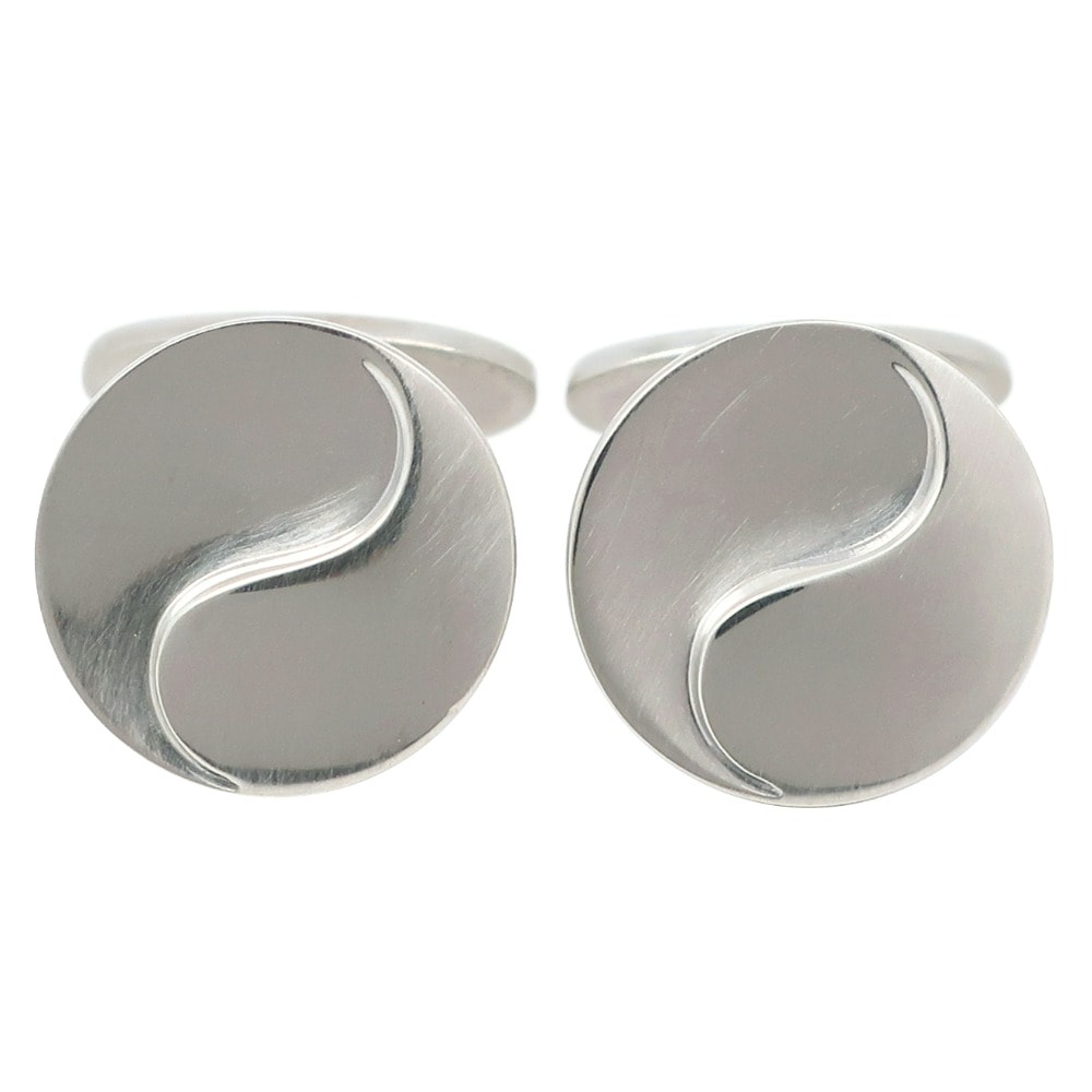 Georg Jensen ジョージジェンセン #393 カフス シルバー925 メンズ 中古品