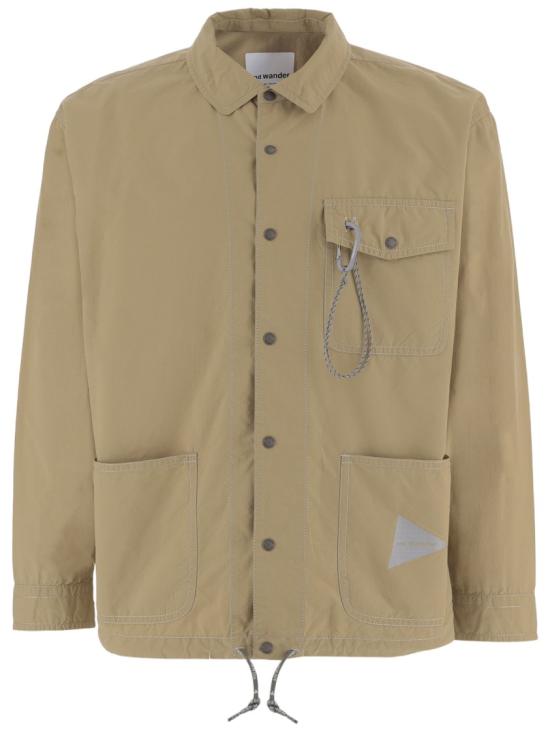 AND WANDER Men Jacket 5746183059040 Neutrals