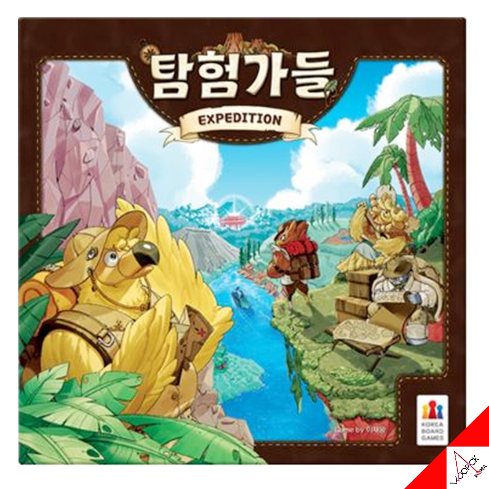 探検家たち/Expedition /韓国ボードゲーム/Korea Board Games/韓国語バージョン