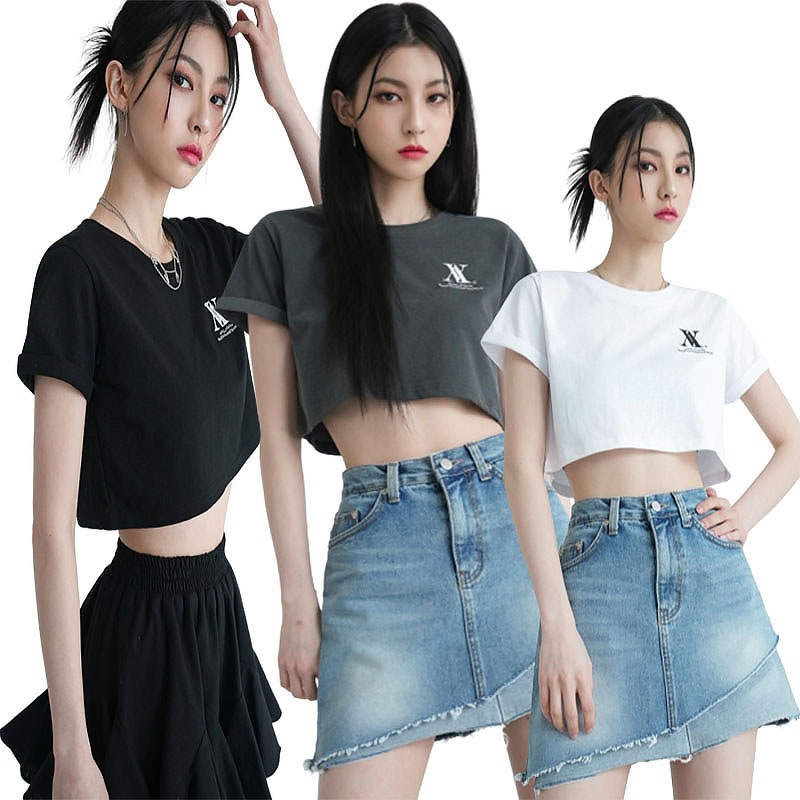 Zender logo rollup Crop-T 3色
