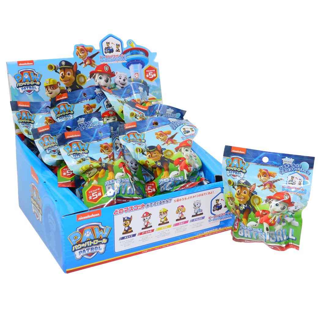 パウパトロール 入浴剤 バスボール vol.1 24個入セット アニメキャラクター グッズ