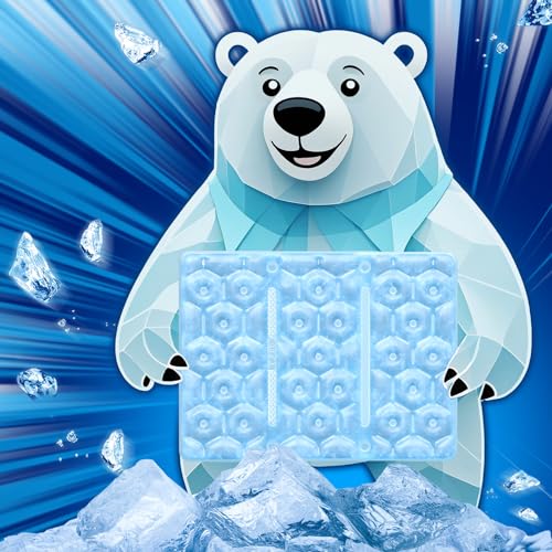 熱中症対策 【日本業界初！28℃で自然凍結】GGPT アイス枕 氷枕 ひんやりマット[41×30cm] 結露なし ひんやりクールシート 繰り返し使用可能 冷却マット 長時間 冷却グッズ 最強 ひんやり