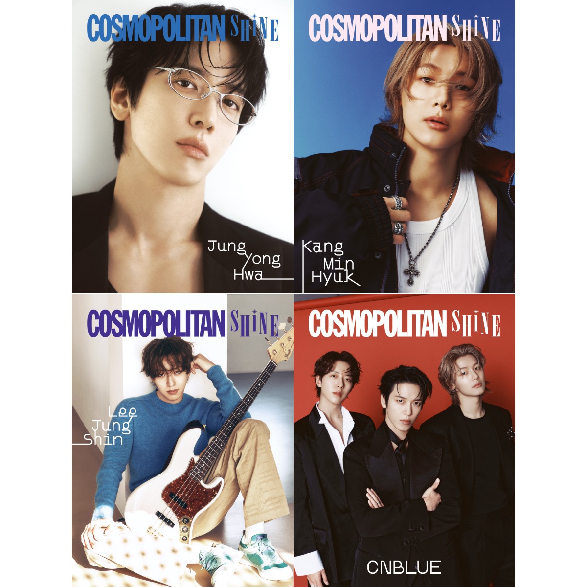 【予約特典カード付】【レビューて弊店特典5枚】【和訳付】【VER選択】2026年 3月号 COSMOPOLITAN KOREA SHINE CNBLUE 画報 インタビュー 韓国 雑誌 MAGAZIN