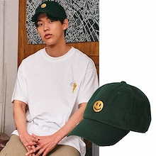 【超お買い得！】CAPSNSTUFF韓国人気ブランド芸能人着用小顔効果人気キャップベースボールキャップ帽子(2色)CA221CPC02
