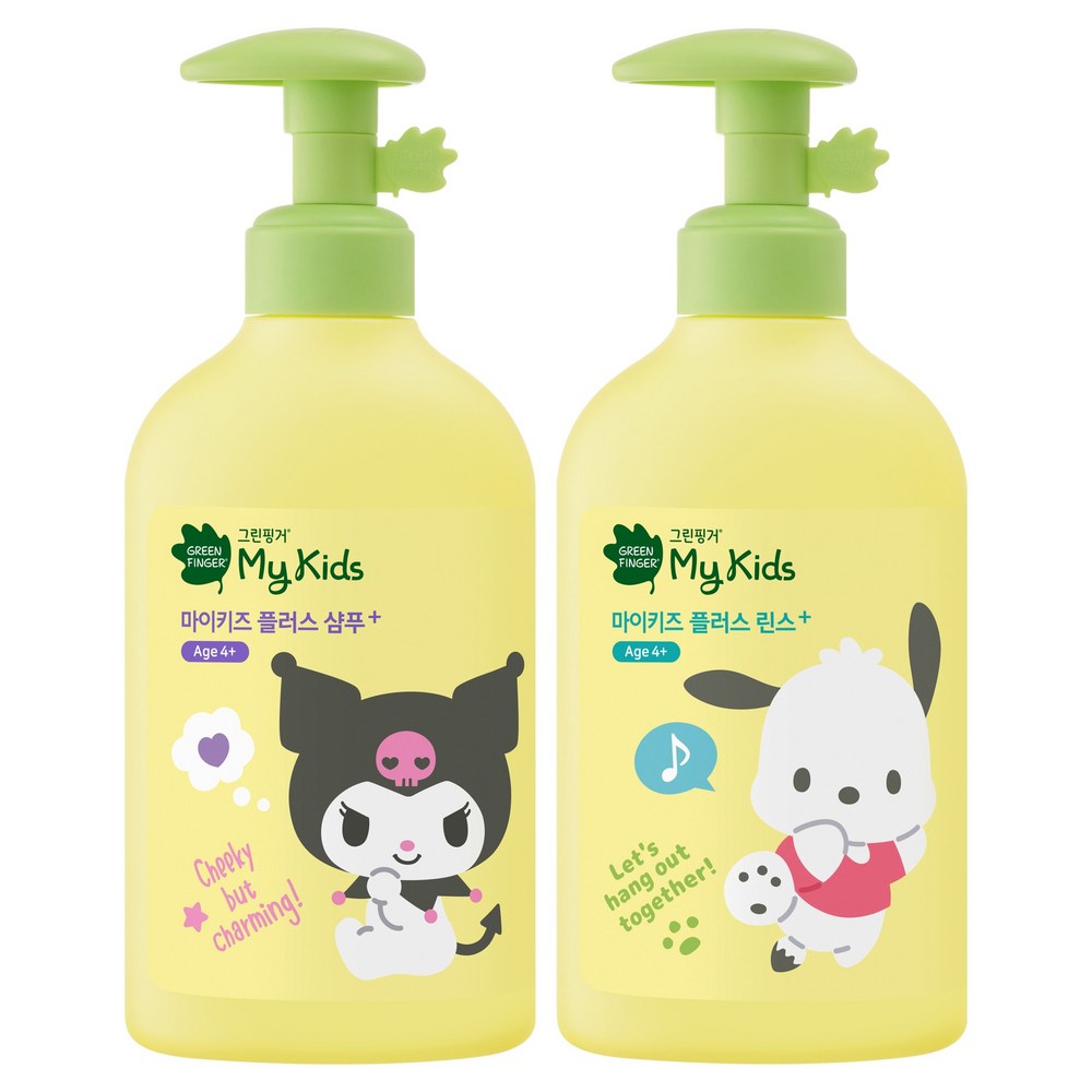 グリーンフィンガーサンリオマイキッズプラス桃香シャンプー320ml+リンス320ml