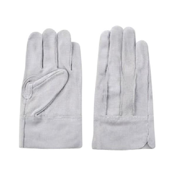 （まとめ）富士グローブ EX-600 LL 牛床皮背縫い 1726 1双 [x10セット]