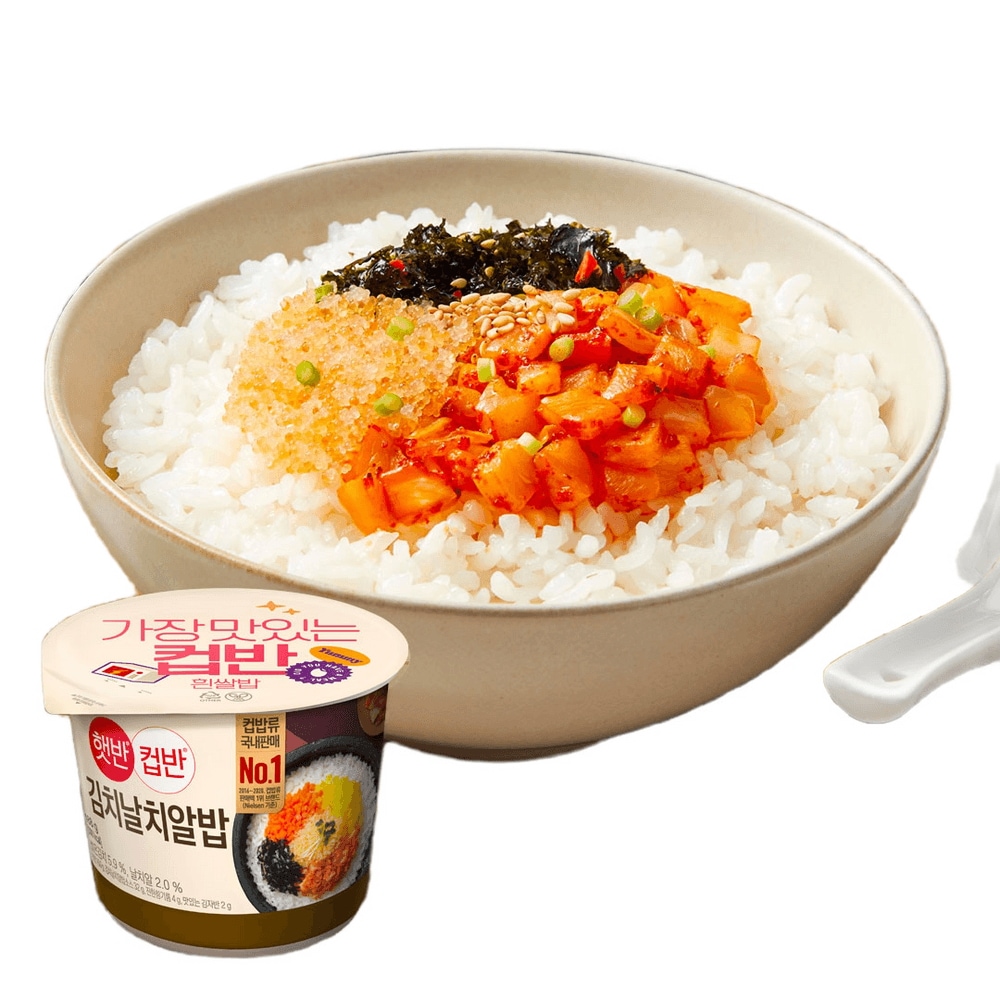 ヘッパン カップ飯 キムチトビコ入りご飯 188Gx18個(1box)