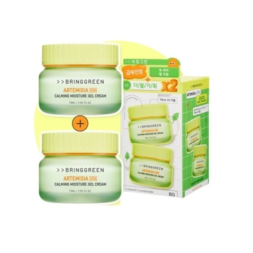 よもぎ セラカミング モイスチャージェルクリーム 75ml+75ml