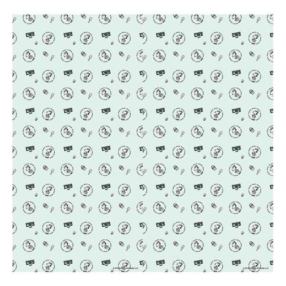 アサヒペン ふすま紙 ワークソン ピーナッツ（スヌーピー）ふすま紙 LOGO GREEN（ふすま紙2枚組用） 92cm×182cm WSP-004F スヌーピー