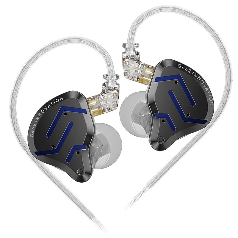 LINSOUL KZ ZSN PRO 2プロフェッショナルハイブリッド型インナーイヤーモニター DD(10mmダイナミックドライバー)&BA(30095バランスドアーマチュアードライバー)ハイブリッ