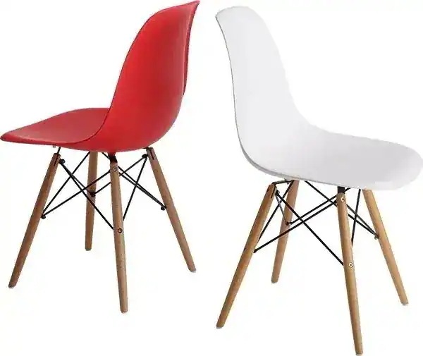 シェルチェア 椅子 おしゃれ イームズ DSW 北欧モダン ミッドセンチュリー ダイニング いす イス 座面高42cm