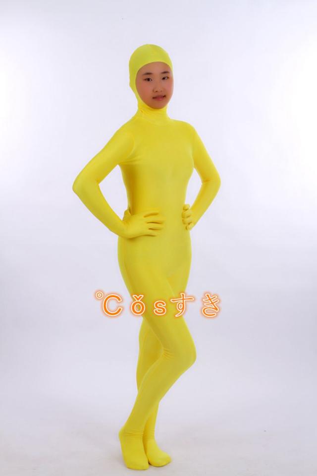 【新品開催 】全身タイツ黄色 単色 大人用 ステージ衣装　弾力と伸縮性あり　コスチューム コスプレ衣装 高品質 新品 Cosplay アニメ