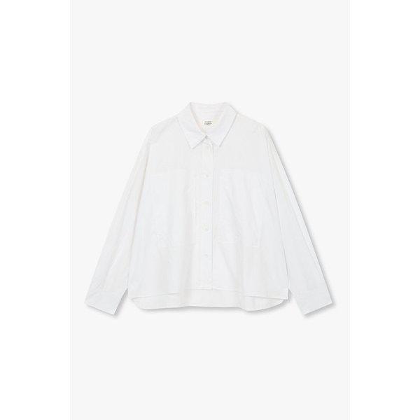 スティッチポケットシェイプソリッドシャツ9105321105002