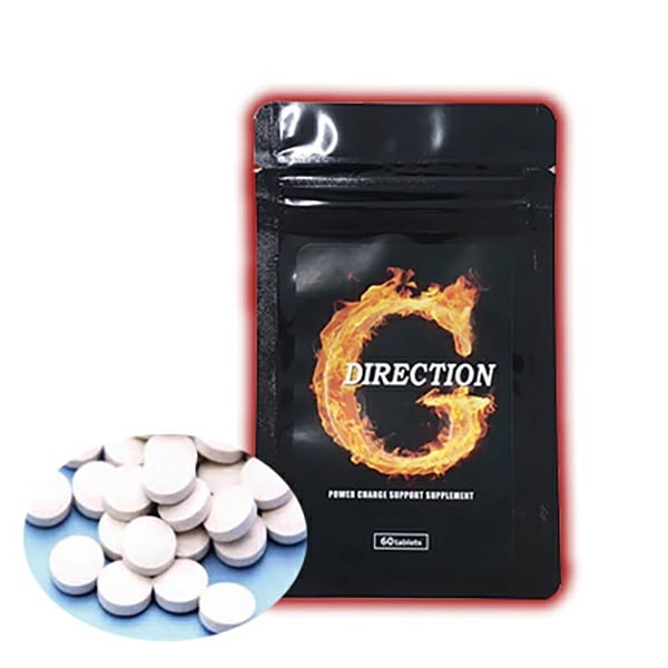 DIRECTION G（ダイレクションジー）男性サポートサプリメント メンズサプリ 男性用