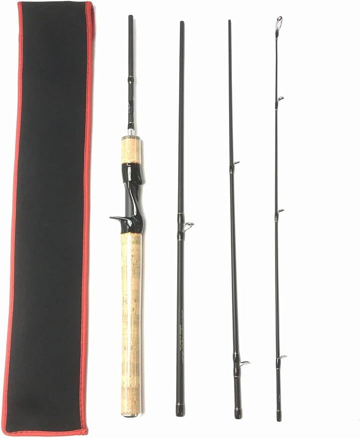 6フィート ベイトパックロッド 4ピース L ベイトフィネスロッド トラウトロッド 渓流ベイト 岩魚 山女(6ft(1.8m)ベイトパックロッド4ピース(L), 6ft(1.8m))