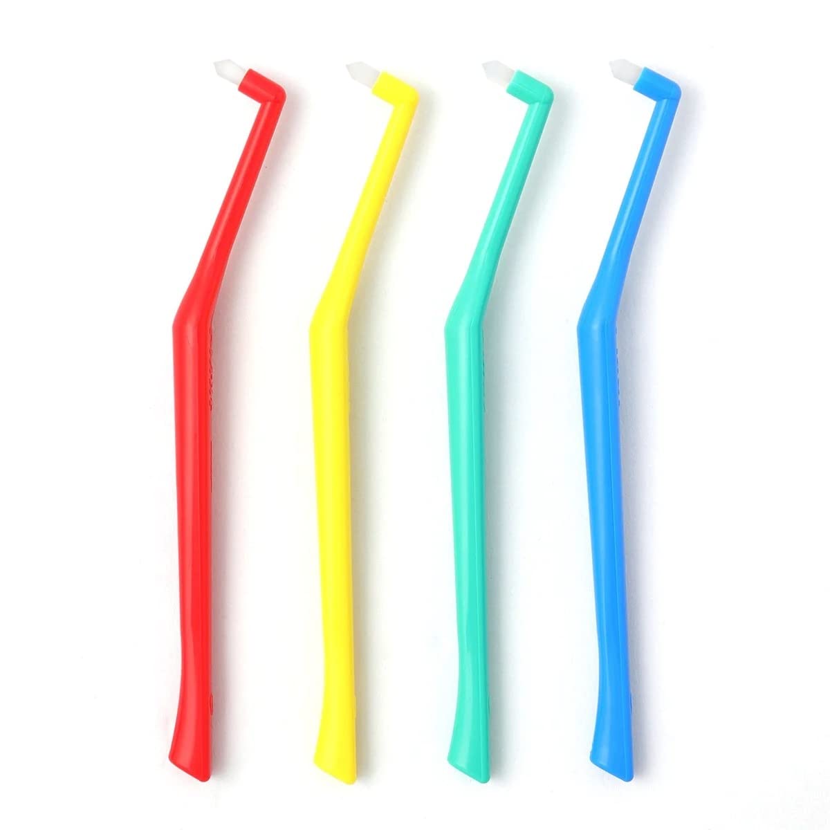 【全国送料無料】 【ワンタフトブラシ】歯科専用 オーラルケア プラウト M (ミディアム) アソート【12本セット】