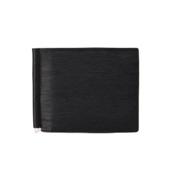 [ タケオキクチ ] 財布 【NEW レザーリップルシリーズ】マネークリップ付 サプレス ウォレット G8701373 メンズ ブラック(019) 00(FREE)