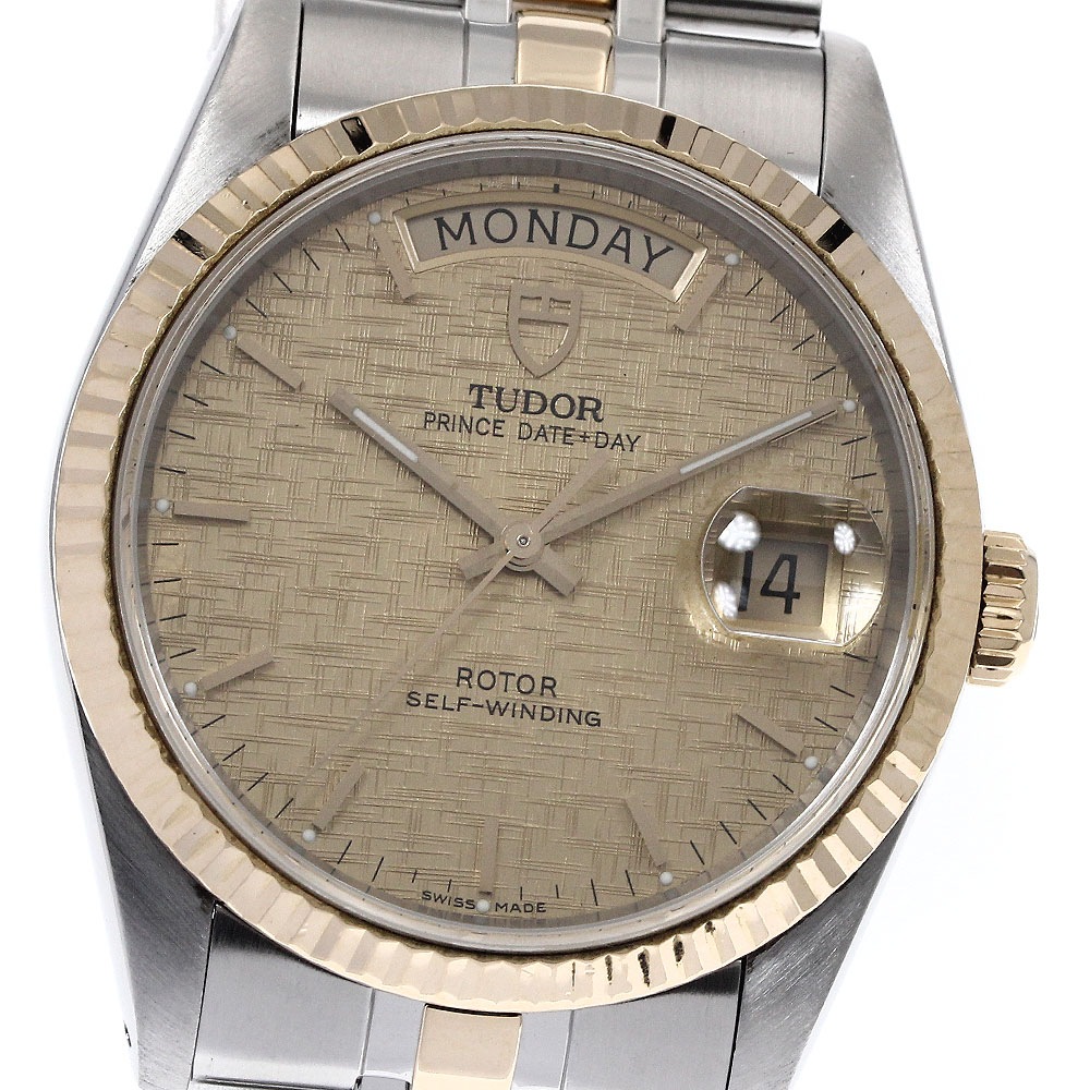 チュードル TUDOR 76213 プリンス デイトデイ 自動巻き メンズ _895605【中古】