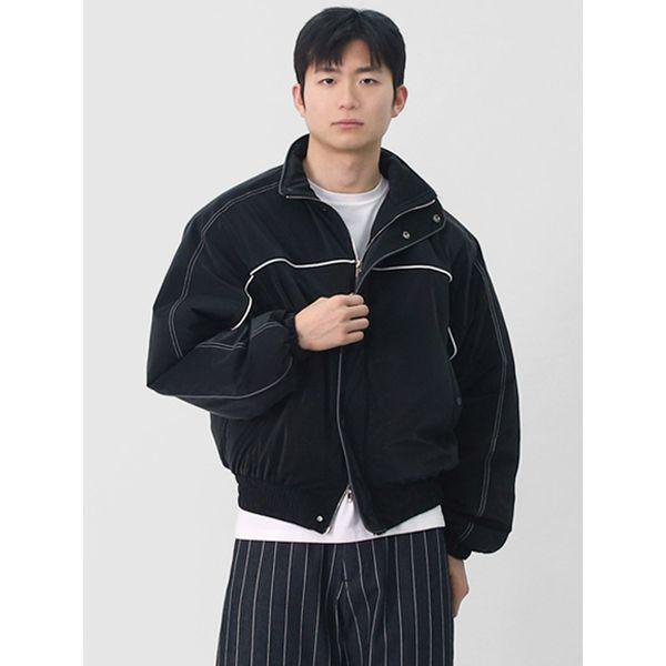 男女共用季節の変わり目デイリーストリート룩マット光沢カップルパディングジャケット SGTT033_P417332513