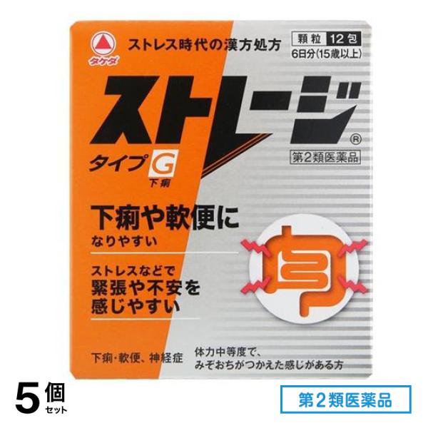 第２類医薬品 ストレージタイプG 12包 5個セット