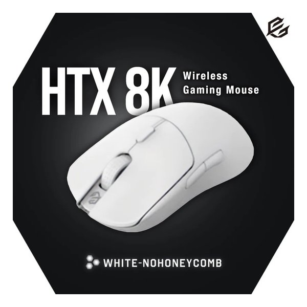 ゲーミングマウス HTX 8K Wireless White-NoHoneycomb 43g/ホワイト GW-HTK-8K-43-WH