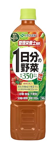 伊藤園 1日分の野菜 740g×15本 エコボトル 4,839円