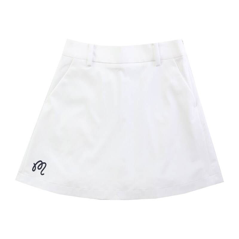 マルボン レディース ビッグロゴ ポイント フレアスカート M6222PSK16 WHT