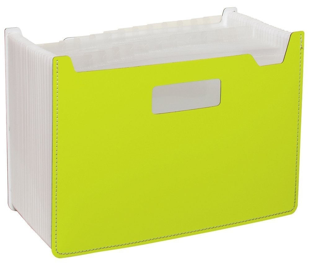 （まとめ買い）パピエリ ドキュメントスタンド ワイド 25P グリーン FB-2382-30 [x3]