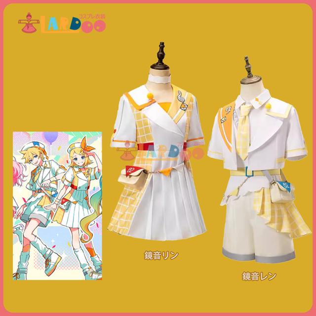 新タイプ追加 激安販売 VOCALOID 鏡音リン 鏡音レン「マジカルミライ2025 」コスプレ衣装 コスチューム