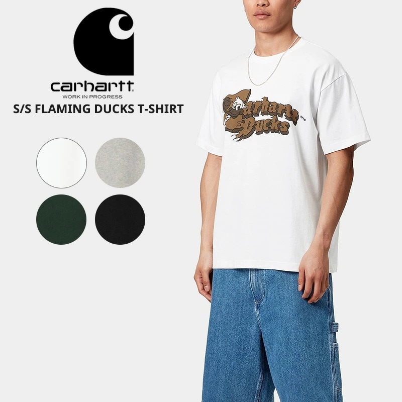 カーハート ダブリューアイピー メンズ 半袖 Tシャツ Carhartt WIP ショートスリーブバレーTシャツ カットソー トップス Tシャツ i034669